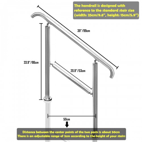 Distance Between Railing Posts / Stair Railing